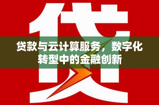 阿里山贷款与云计算服务，数字化转型中的金融创新