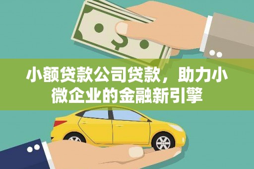 右玉小额贷款公司贷款，助力小微企业的金融新引擎