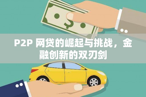 芦淞P2P 网贷的崛起与挑战，金融创新的双刃剑