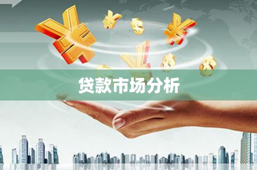 麦积贷款市场分析