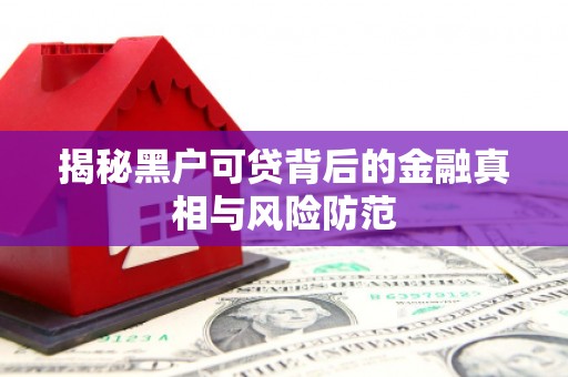 资溪揭秘黑户可贷背后的金融真相与风险防范