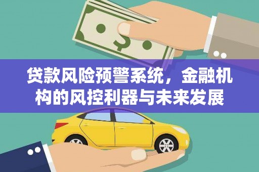 青山贷款风险预警系统，金融机构的风控利器与未来发展