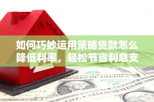 卓溪如何巧妙运用策略贷款怎么降低利率，轻松节省利息支出