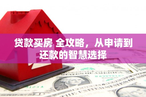 临翔贷款买房 全攻略，从申请到还款的智慧选择