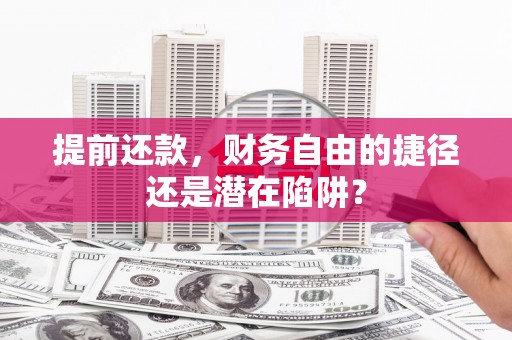 永城提前还款，财务自由的捷径还是潜在陷阱？