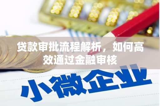 万全贷款审批流程解析，如何高效通过金融审核
