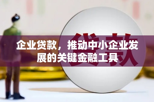 沈河企业贷款，推动中小企业发展的关键金融工具