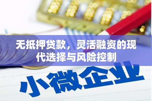 和田无抵押贷款，灵活融资的现代选择与风险控制