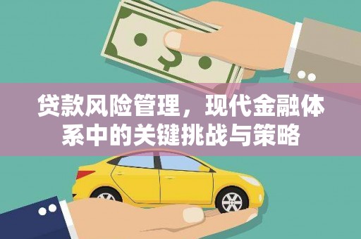 高平贷款风险管理，现代金融体系中的关键挑战与策略