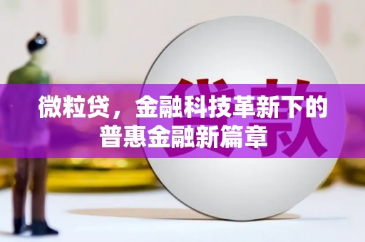 氹仔岛微粒贷，金融科技革新下的普惠金融新篇章