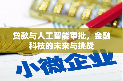 九台贷款与人工智能审批，金融科技的未来与挑战