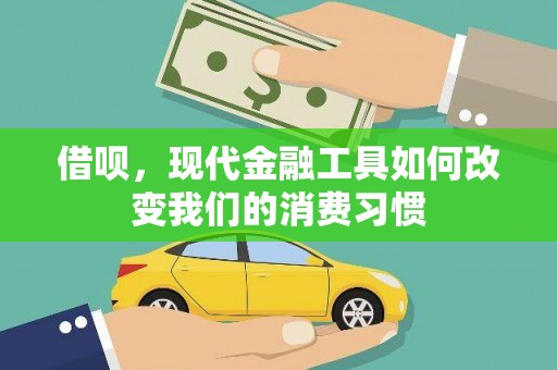 岑巩借呗，现代金融工具如何改变我们的消费习惯