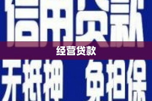 连云港经营贷款