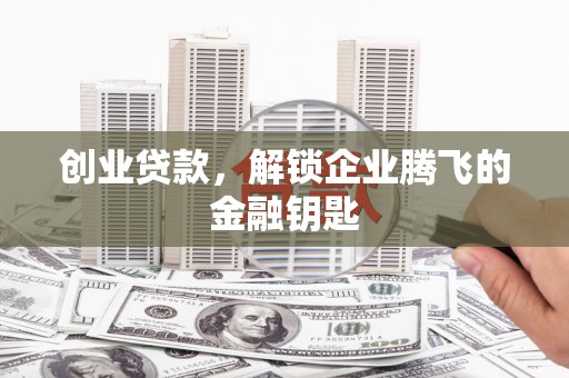 札达创业贷款，解锁企业腾飞的金融钥匙