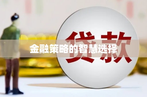 甘井子金融策略的智慧选择