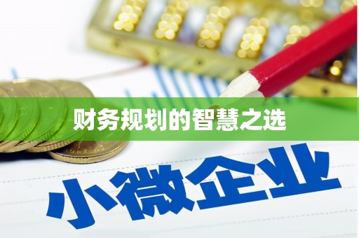 土库财务规划的智慧之选